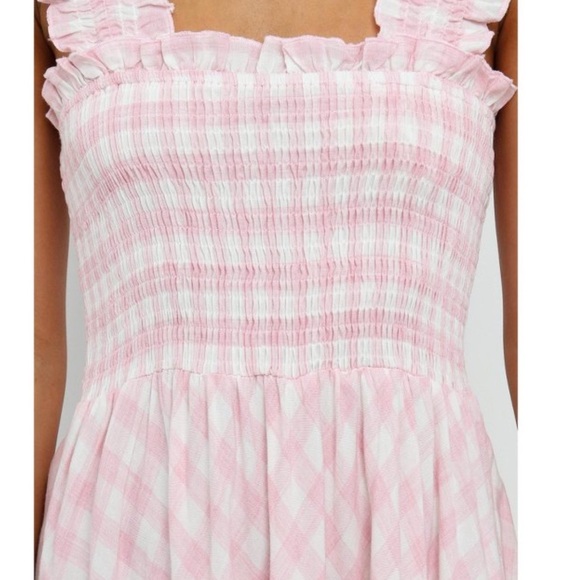 Petal & Pup Pink Check Smocked Dress - Picture 10 of 10